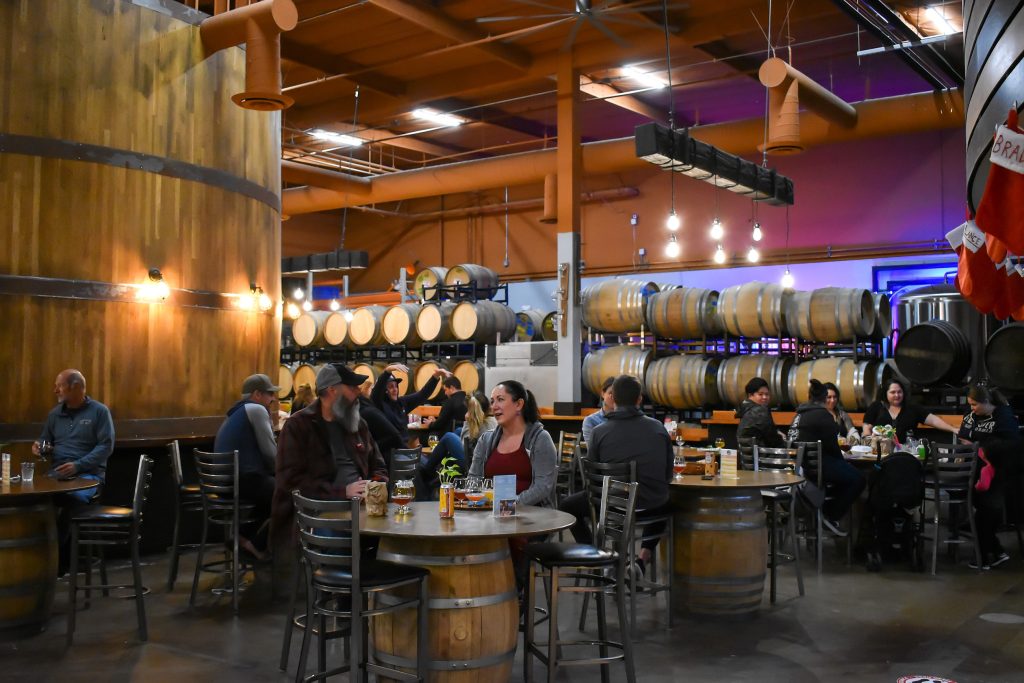 Wild Barrel Brewing tasting room