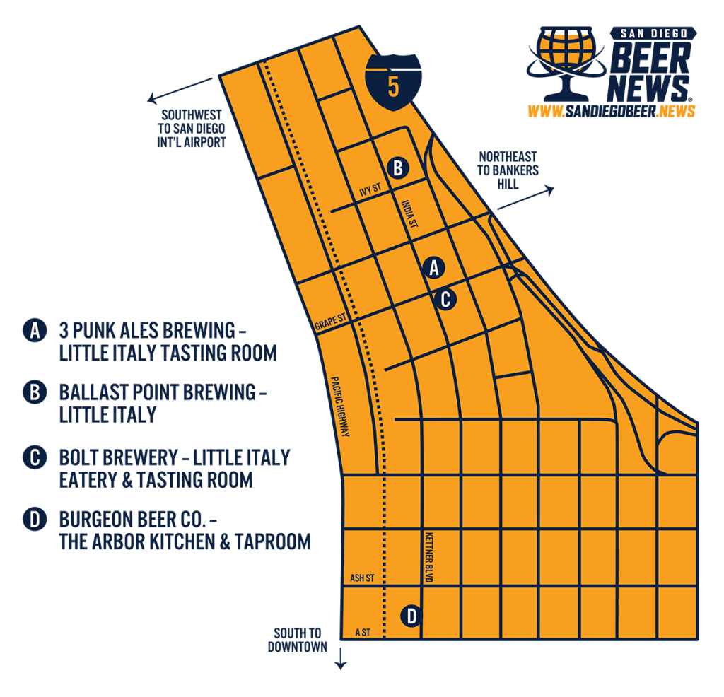 Little Italy map