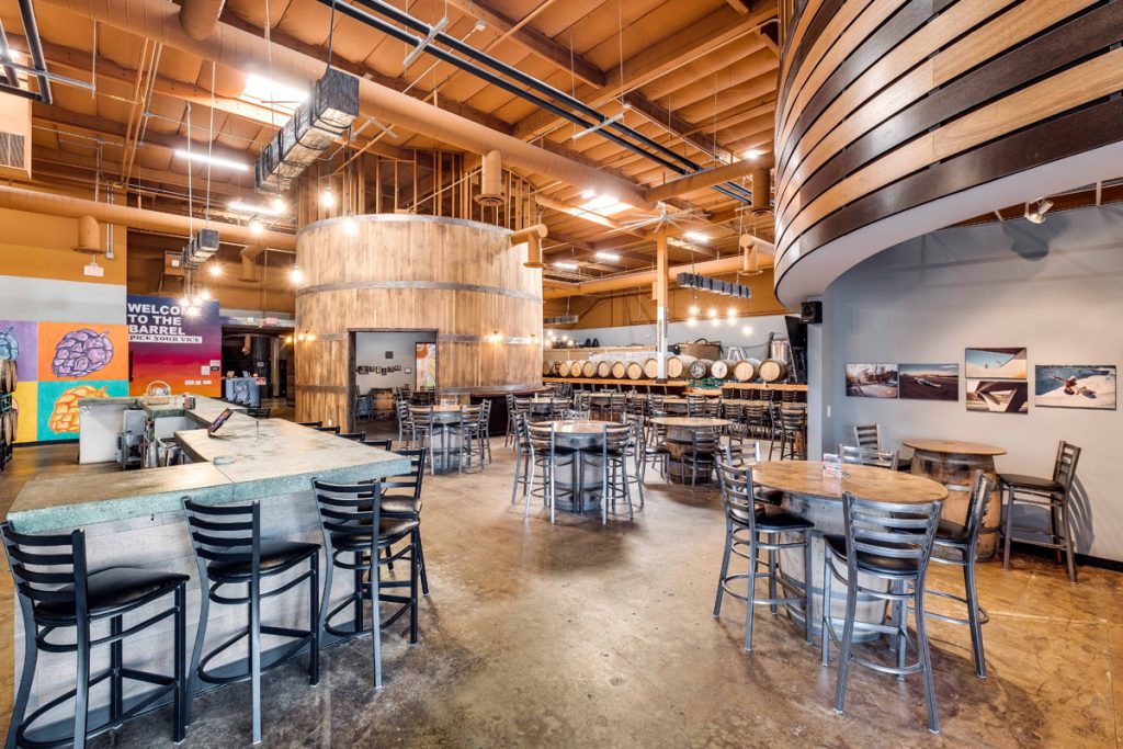 Wild Barrel Brewing interior (Hauck Architecture)