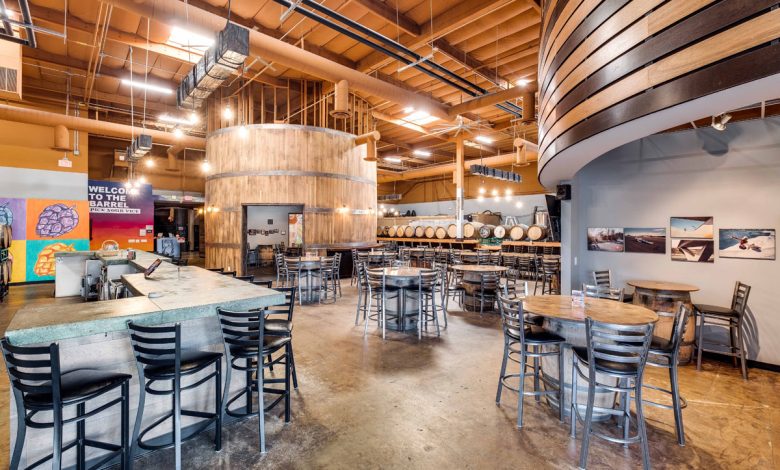 Wild Barrel Brewing interior (Hauck Architecture)