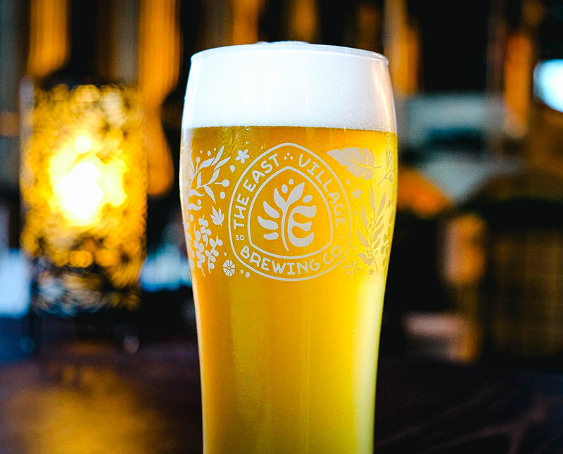 East Village Brewing witbier