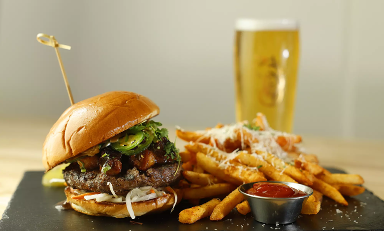 Prey Brewing Burger