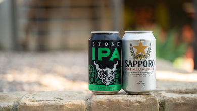 Sapporo-Stone Brewing Cans