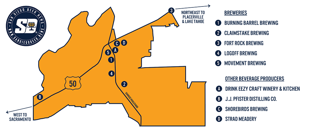 Rancho Cordova Map