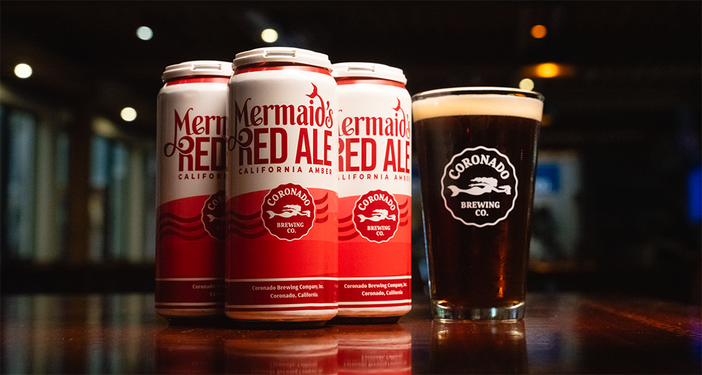 Coronado Brewing Mermaid Red