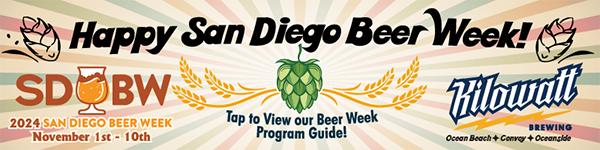 Kilowatt Brewing San Diego Beer Week Ad