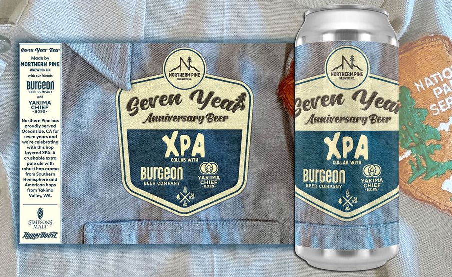 Northern Pine Brewing Anniversary XPA