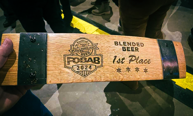 The Lost Abbey takes first place in Blended Beer category at 2024 Festival of Wood & Barrel-aged Beers in Chicago, IL