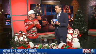 FOX 5 Morning News Holiday Beer Segment