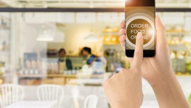 Technology simplifying food ordering online on a smartphone