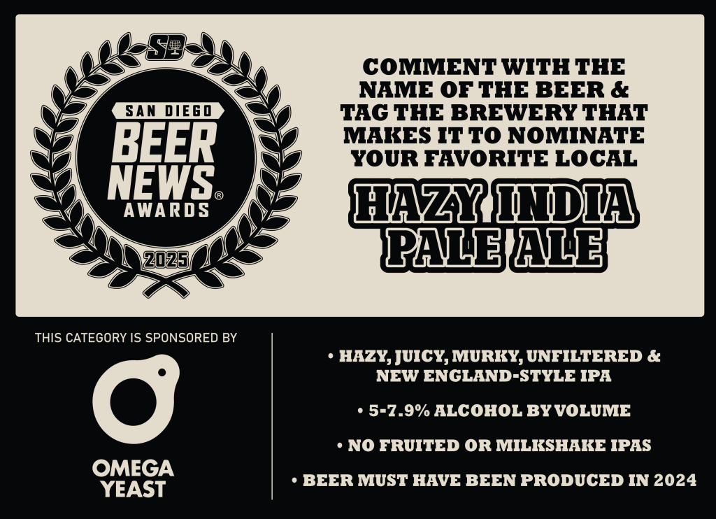 Hazy IPA Nomination Slide