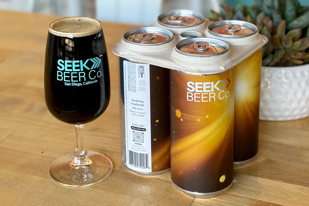 Seek Beer Co. Awaiting Daybreak Milk Stout