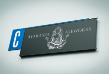 Ataraxia Aleworks signage