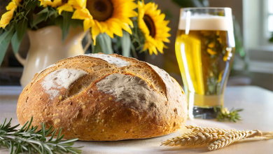 Loaf of Grainbakers spent-grain bread