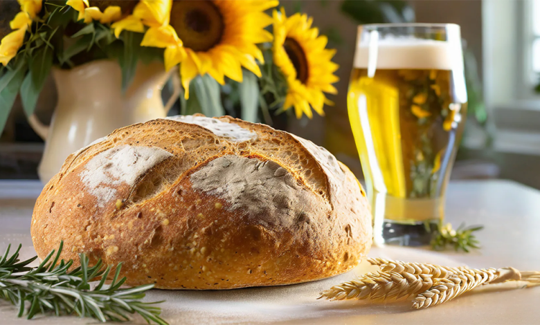 Loaf of Grainbakers spent-grain bread