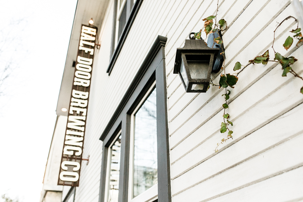 Half Door Brewing signage