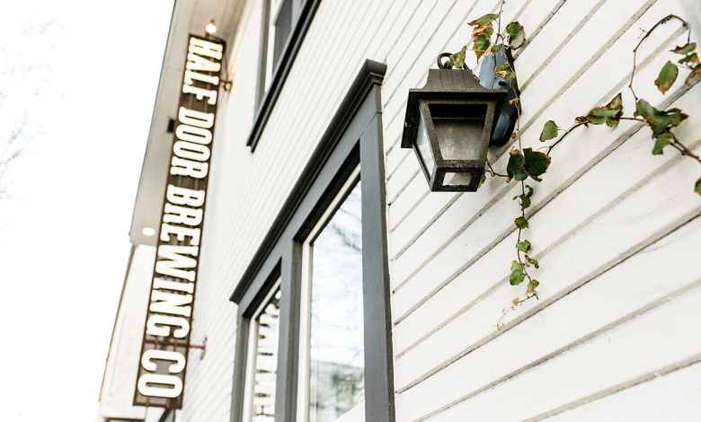 Half Door Brewing signage