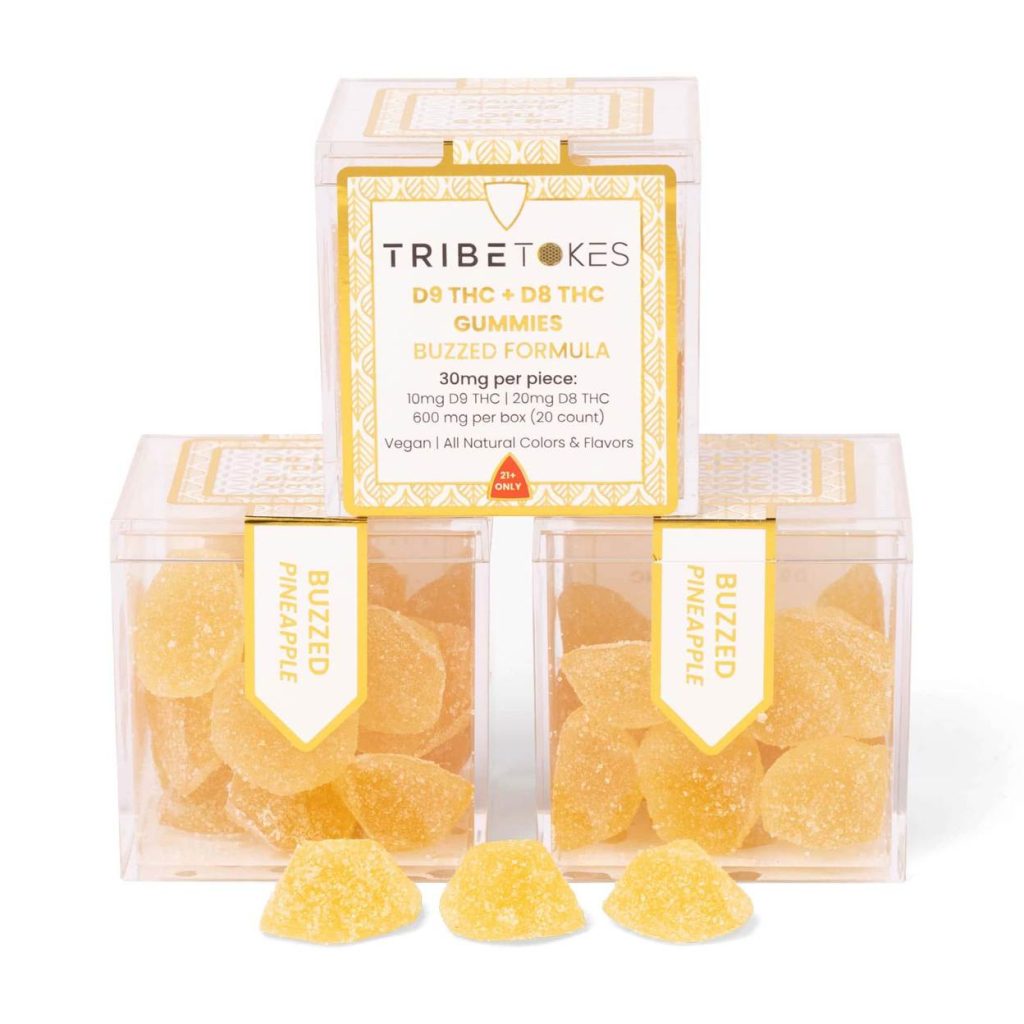 TribeTokes Buzzed THC gummy