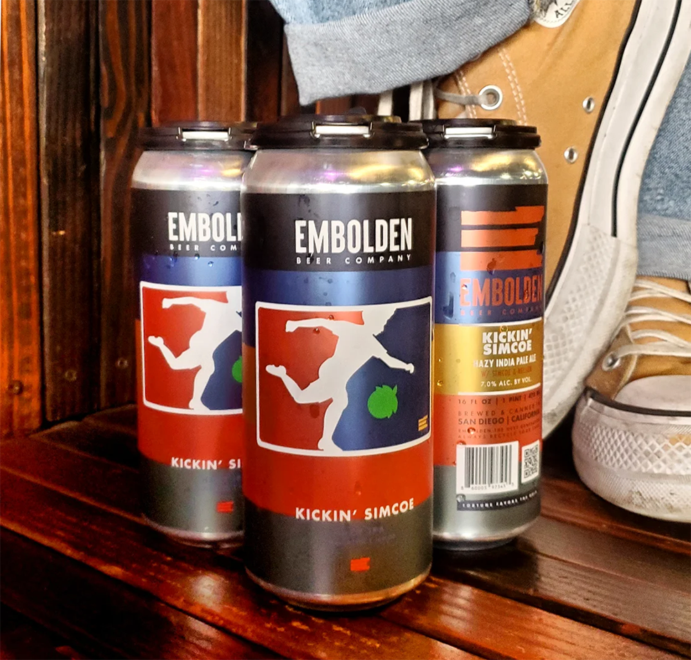 Embolden Beer Co. Kickin' Simcoe Hazy IPA