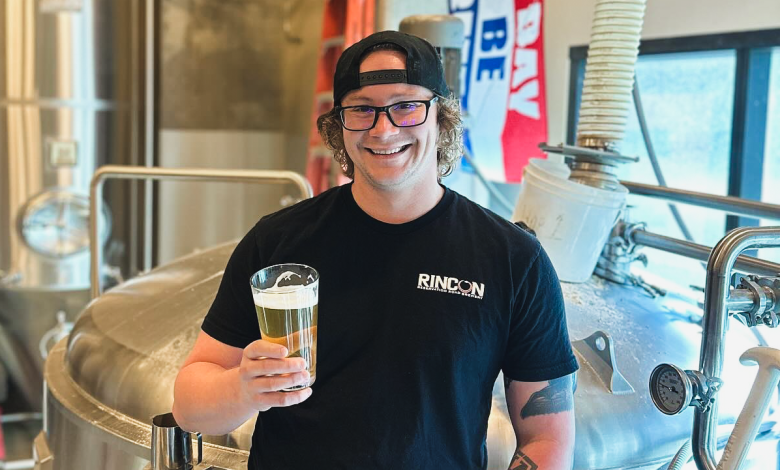 Dustin Hendrick of Rincon Reservation Road Brewery