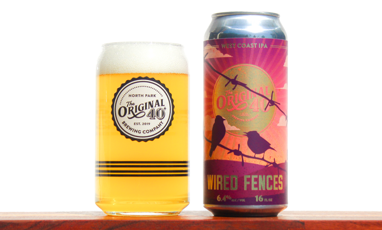 The Original 40 Brewing Wired Fences IPA