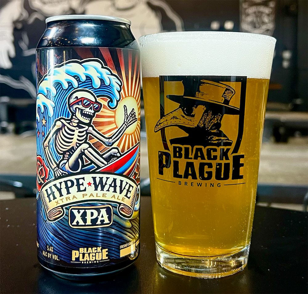 Black Plague Brewing Hype Wave XPA