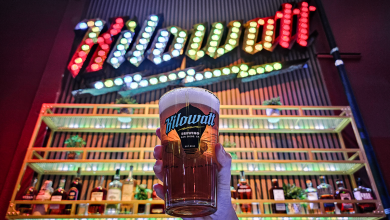 Kilowatt Brewing sign