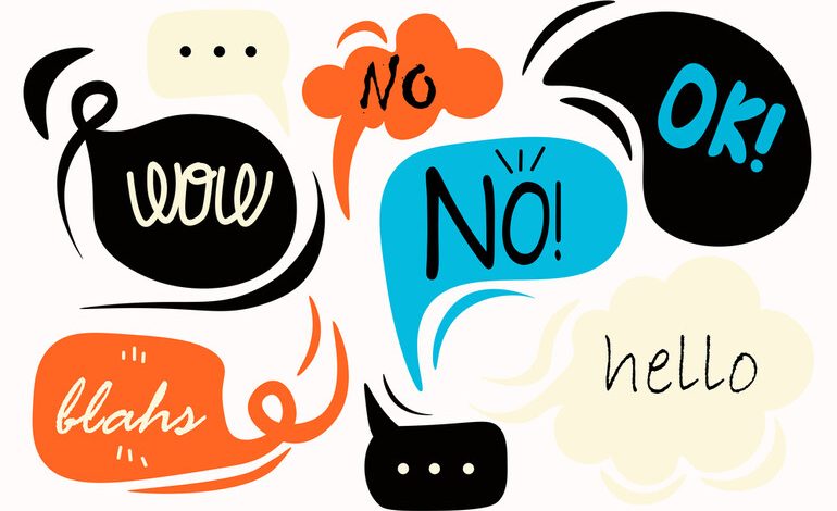 Colourful AI stickers created from quotes