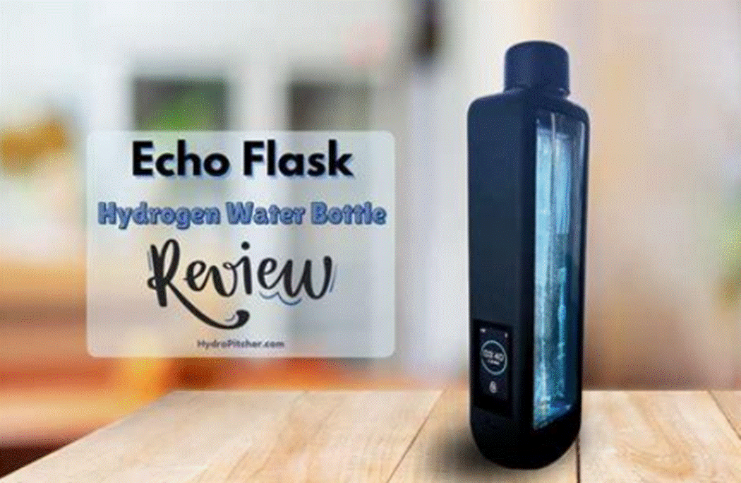 Echo flask’s hydrogen water bottle