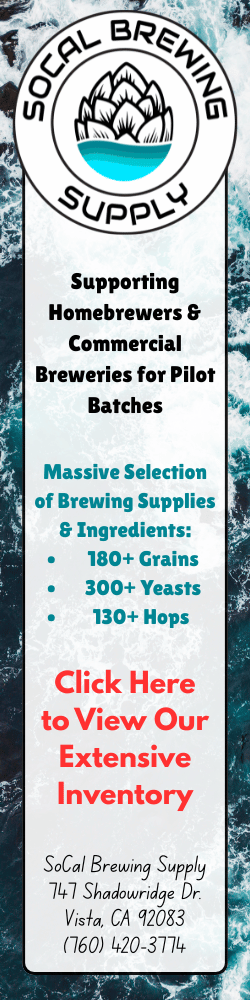 SoCal Brewing Supply Ad