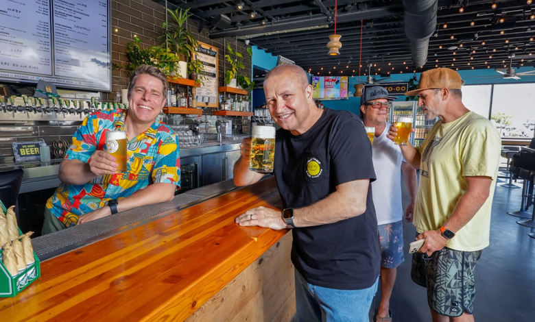 Green Cheek Beer Co. owners