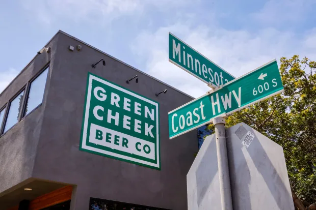 Green Cheek Beer Co. Oceanside exterior