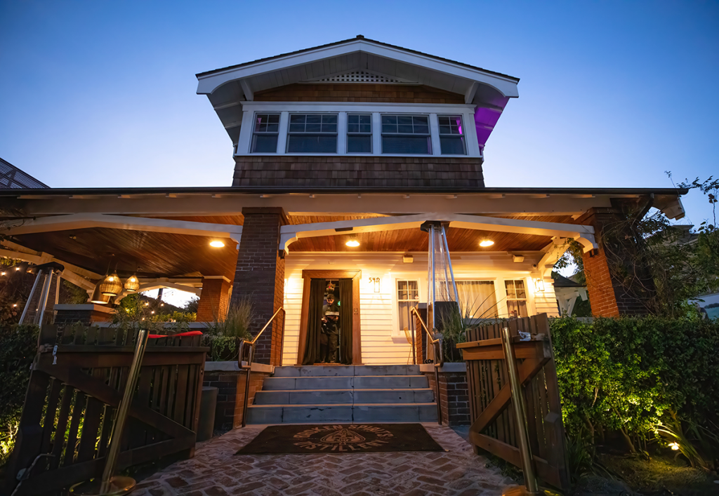 Villains Brewing Anaheim craftsman home exterior
