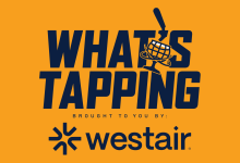 What's Tapping Sponsor Placard