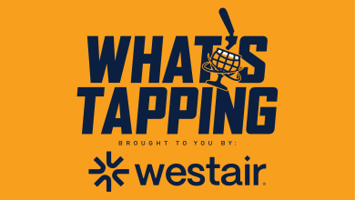 What's Tapping Sponsor Placard
