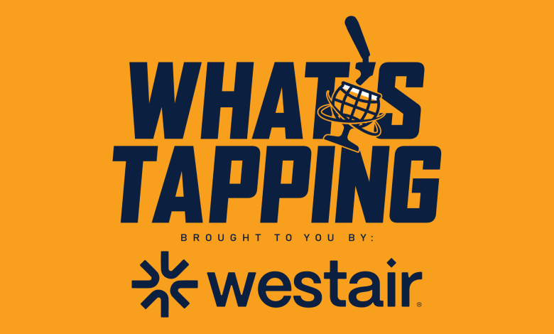 What's Tapping Sponsor Placard