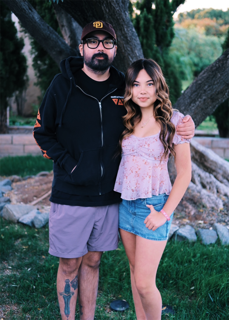Antonio Sanchez & Daughter