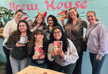 Books & Brews group photo