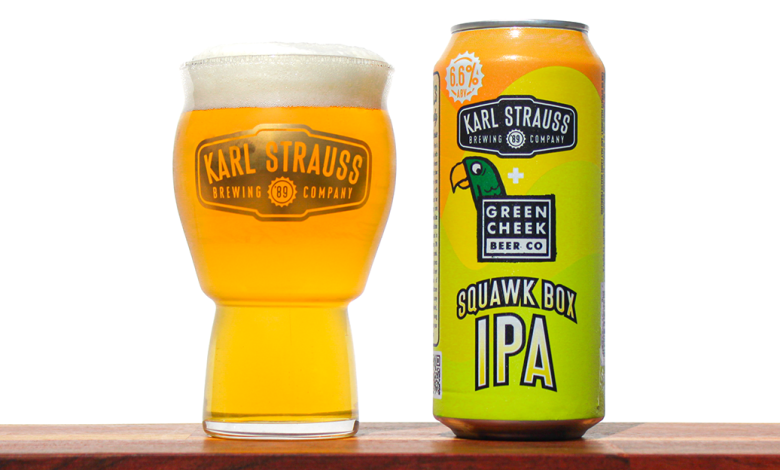 Karl Strauss / Green Cheek Squawk Box IPA