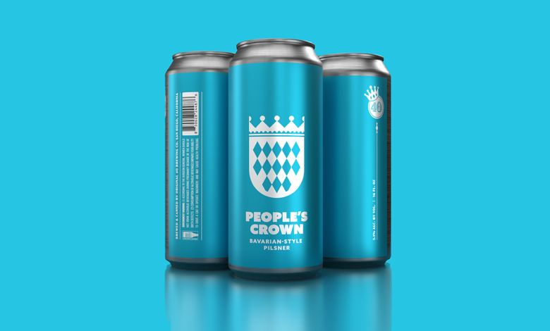 The Original 40People's Crown Pilsner