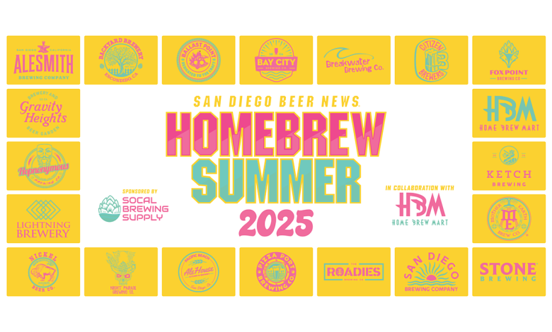 2025 Homebrew Summer participating breweries