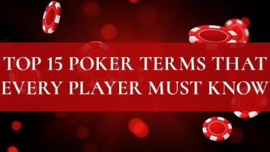 Popular poker terms