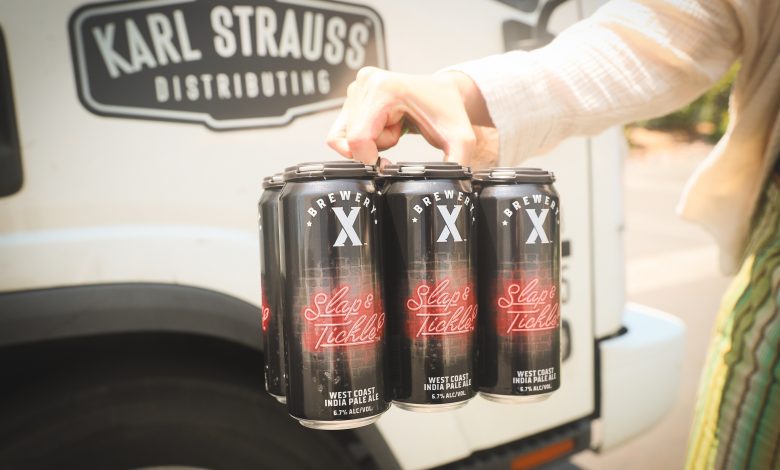 Brewery X cans