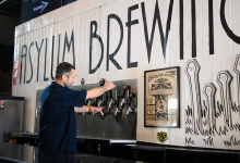 Asylum Brewing bar