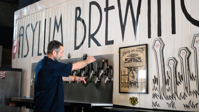 Asylum Brewing bar