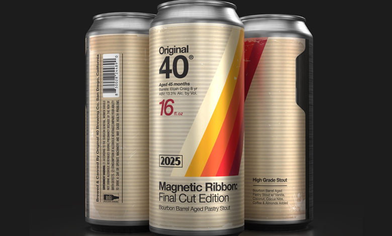 The Original 40 Brewing Magnetic Ribbon: Final Cut Edition
