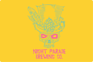 Night Parade Brewing placard