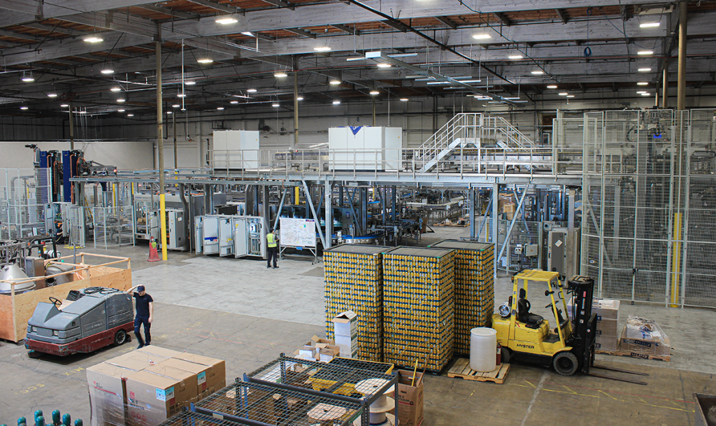 Athletic Brewing Packaging Line