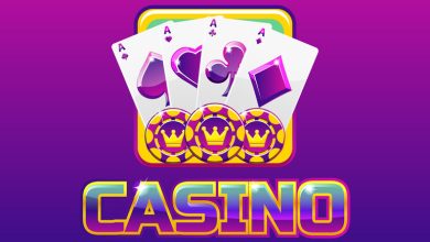 Casinia online casino events, tournaments, prize drops, and fast cash-out gameplay with vibrant card and chip design.