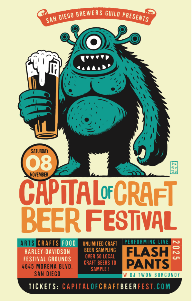 2025 Capital of Craft Beer Festival poster